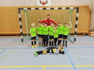 F Jugend: 2. Platz beim Hallenturnier in Schwallungen